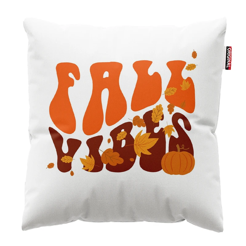 کوسن پاد آفرین مدل وایب پاییزی کد PK402701 سایز 40*40 سانتی متر