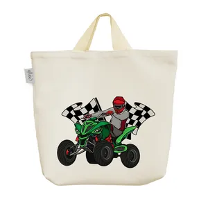 ساک خرید خندالو مدل موتور چهارچرخ کد 2716