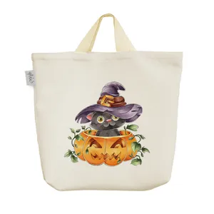 ساک خرید خندالو مدل هالووین Halloween کد 3515