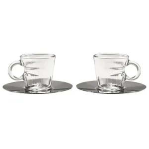 Nespresso View Lungo Cups And Saucers Pack of 2