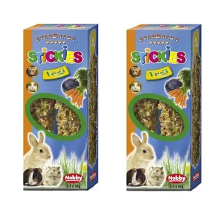 غذای تشویقی جوندگان نوبی مدل Stickies Vegi بسته 4 عددی