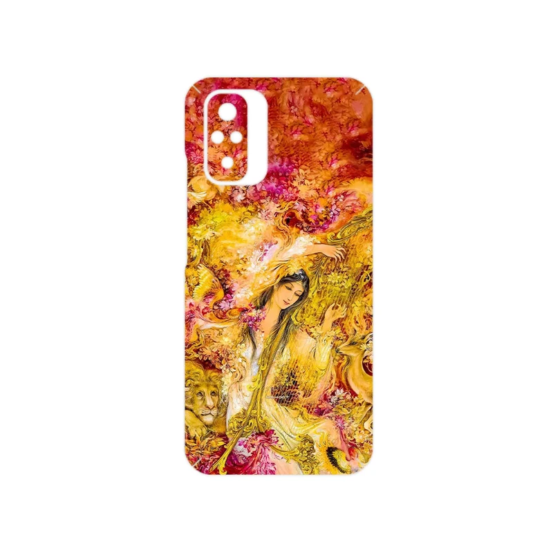 برچسب پوششی ماهوت مدل Persian miniature 1 مناسب برای گوشی موبایل شیائومی Redmi Note 10s