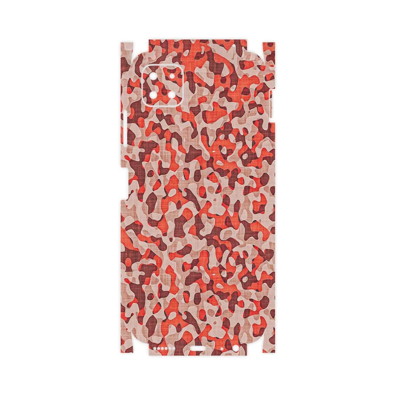 برچسب پوششی ماهوت مدل Red Infantry Army-FullSkin مناسب برای گوشی موبایل سامسونگ Galaxy A22 5G