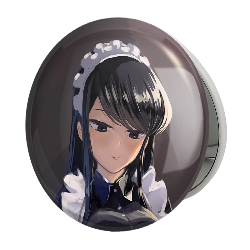 آینه جیبی خندالو طرح انیمه کومی سان مدل تاشو کد 16098 