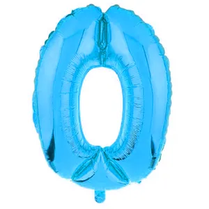 بادکنک فویلی سورتک مدل عدد صفر پلاس کد STFN05 