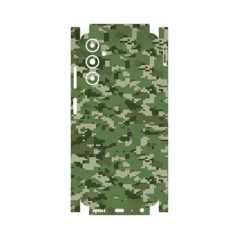 برچسب پوششی ماهوت مدل Army_Green_Pixel-FullSkin مناسب برای گوشی موبایل سامسونگ Galaxy A05s
