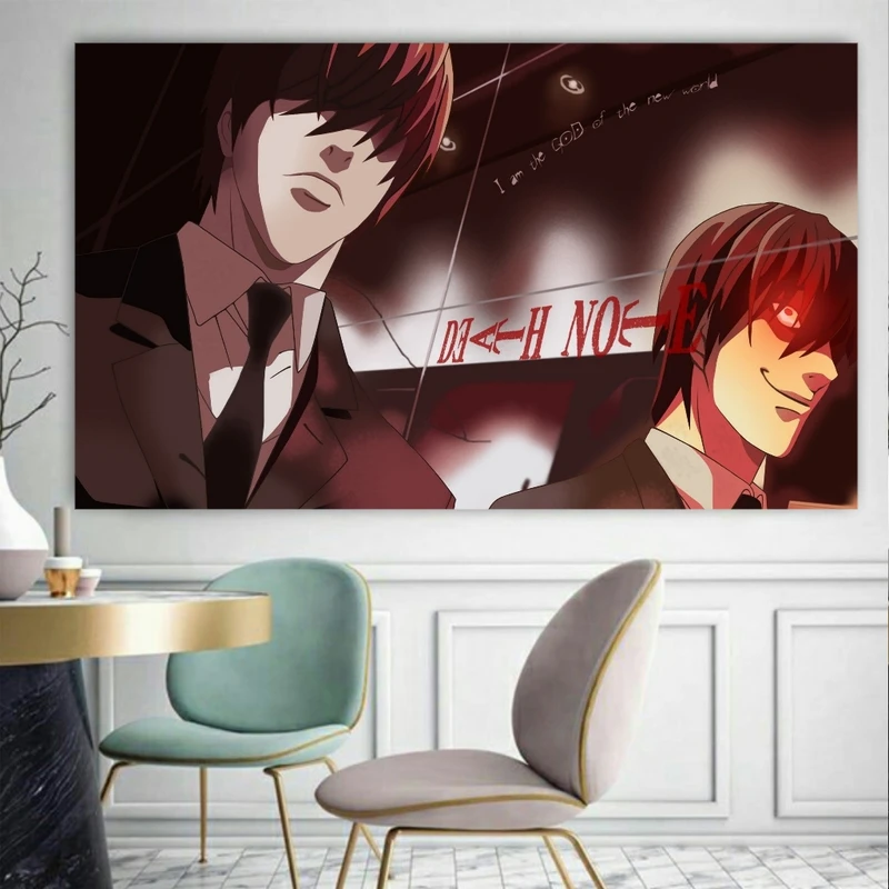 پوستر دیواری طرح انیمه مدل death note کد LP140