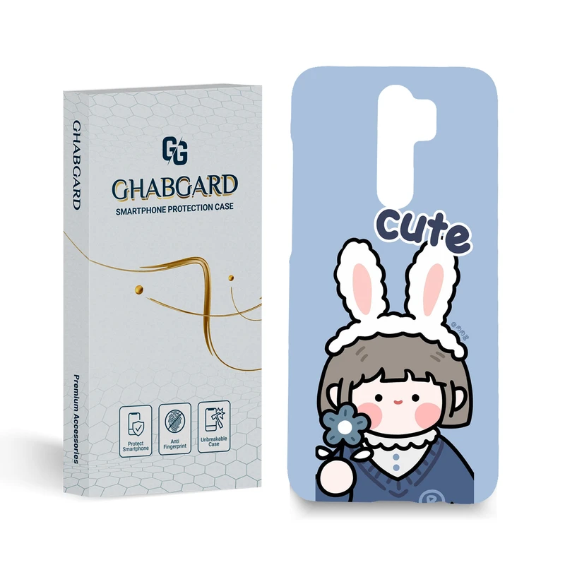 کاور قاب گارد مدل دخترانه مناسب برای گوشی موبایل شیائومی Redmi note 8 pro