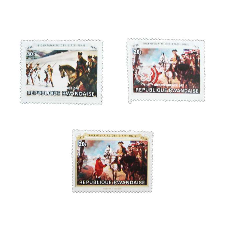 تمبر یادگاری مدل ملل کد DS1546 مجموعه 3 عددی