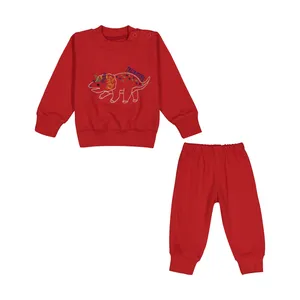 ست سویشرت و شلوار نوزادی پسرانه آدمک مدل 2171234-72