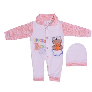 ست سرهمی و کلاه نوزادی مدل MA-TT99029-SARH.N-SE.NAR