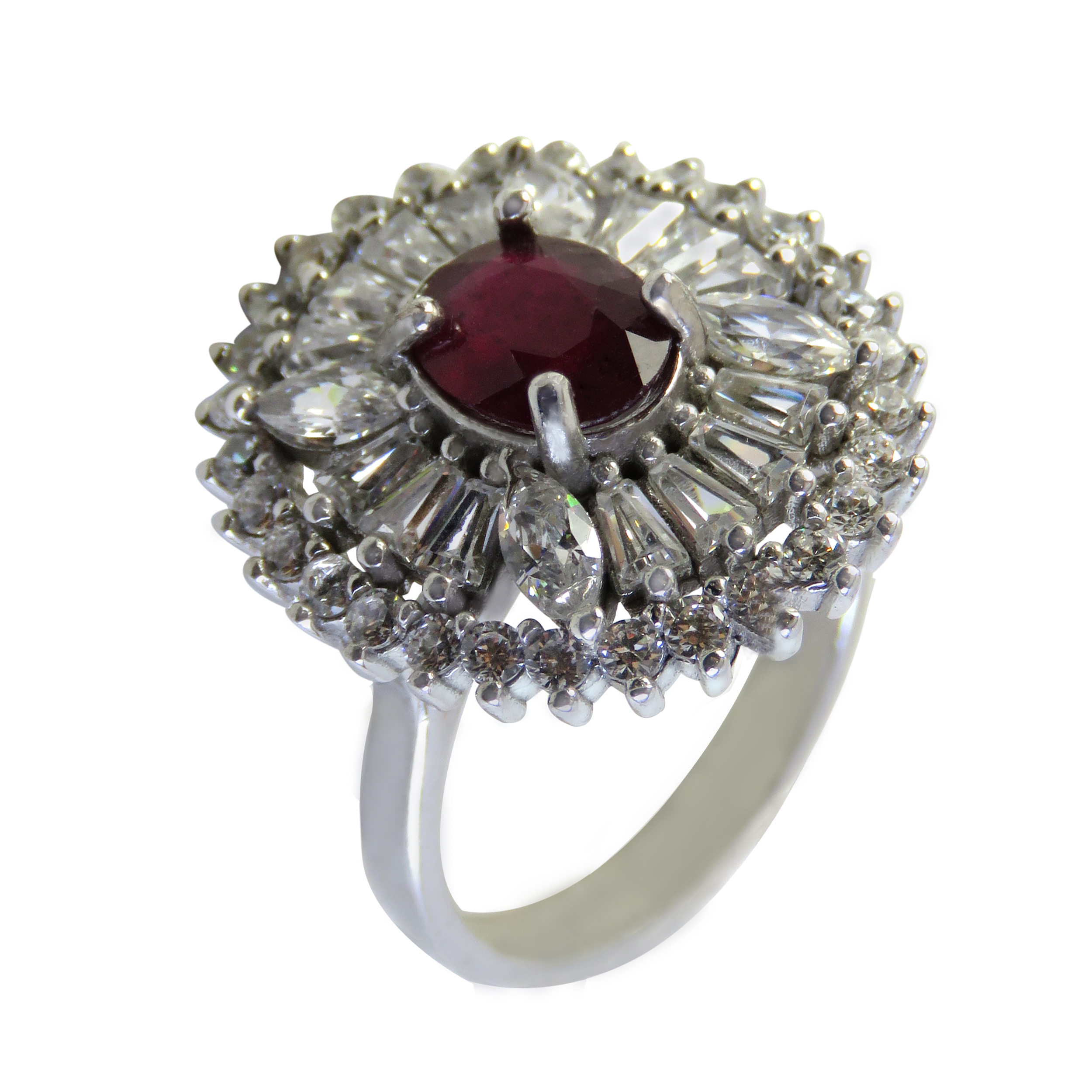 انگشتر نقره زنانه کد 2503