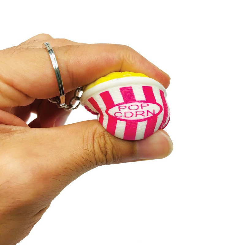 جاکلیدی دخترانه مدل اسکوییشی پاپ کورن کد HT03