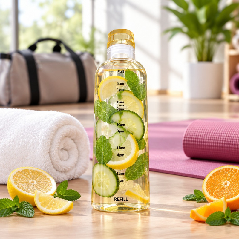 بطری آب مدل Detox گنجایش 0.35 لیتر