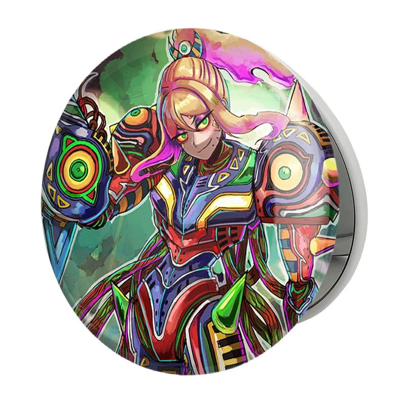 آینه جیبی خندالو طرح بازی متروید (Metroid) مدل تاشو کد 35667