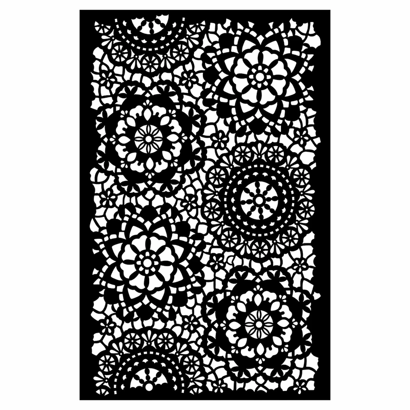 شابلون باتیس آرت طرح فرش کد 944