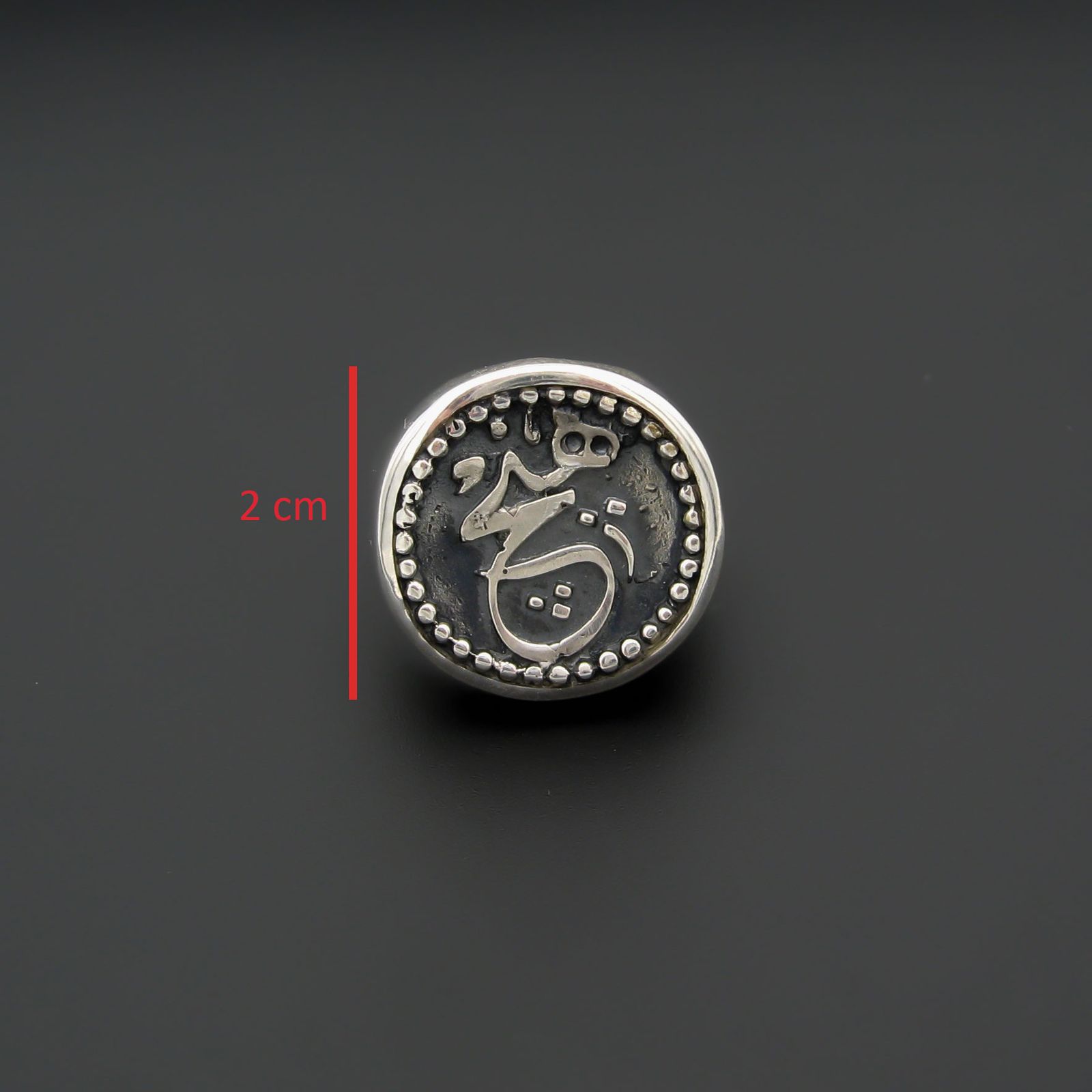 انگشتر نقره مردانه مانچو مدل هیچ کد rs003-s10 - - 5