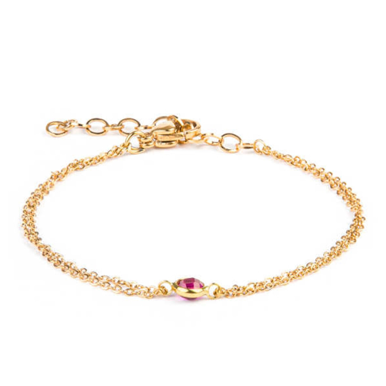 دستبند طلا 18 عیار زنانه الن نار مدل eln2569 دستبند طلا 18 عیار زنانه الن نار مدل eln2569