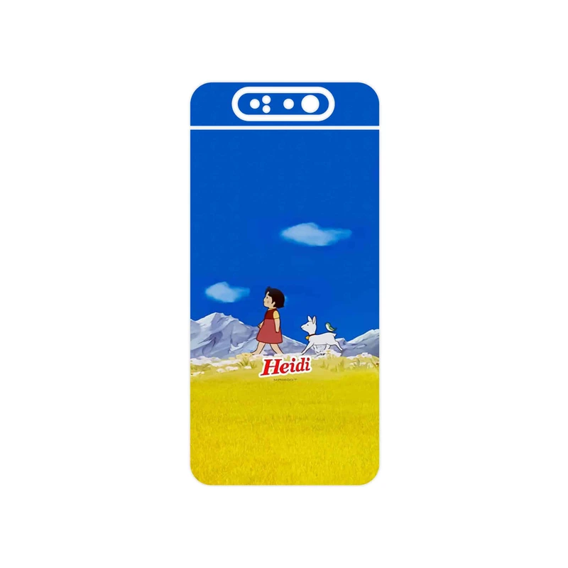 برچسب پوششی ماهوت مدل Heidi Girl of the Alps مناسب برای گوشی موبایل سامسونگ Galaxy A80