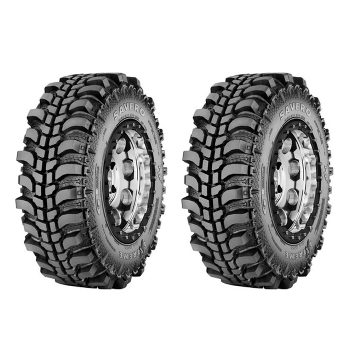 لاستیک خودرو جی تی رادیال مدل KOMODO EXTREMEسایز 310/10.5R15 - دو حلقه