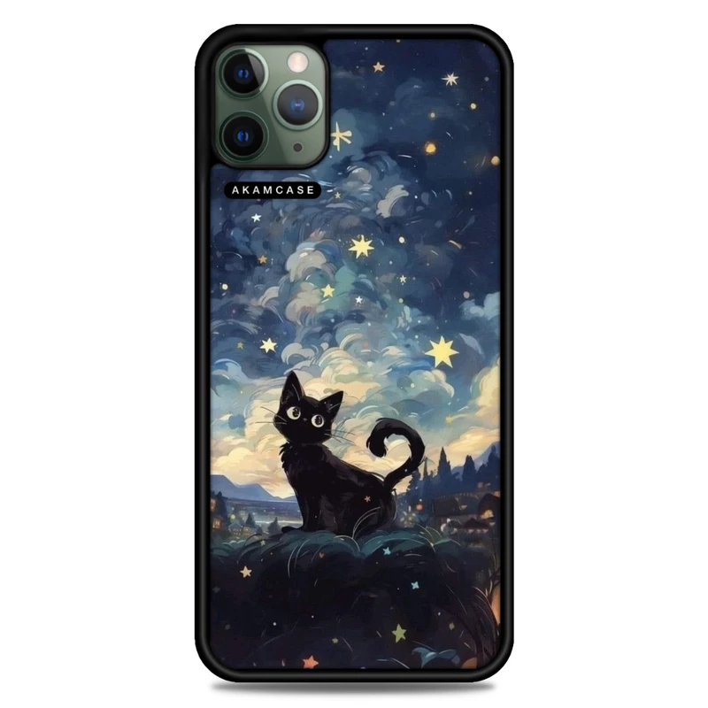 کاور آکام مدل AMC-WA11PROMAX-CATS-34 مناسب برای گوشی موبایل اپل iPhone 11 Pro Max