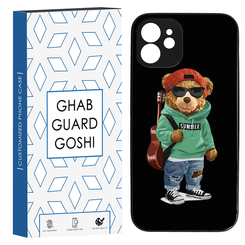 کاور قاب گارد گوشی طرح تدی کد TPU-041 مناسب برای گوشی موبایل اپل Iphone 12