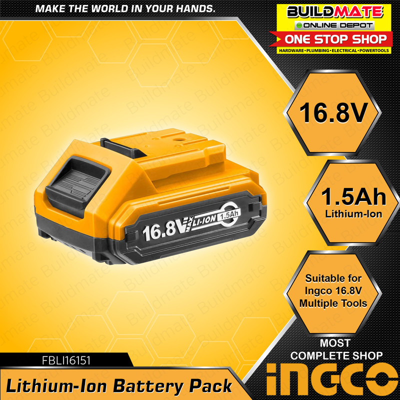 باتری شارژی 16.8 ولت 1.5 آمپر اینکو مدل FBLI16151-16.8v-1.5Ah