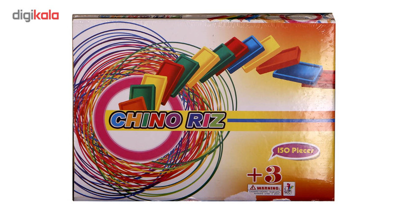 بازی فکری دومینو 150 تکه مدل Chino Riz