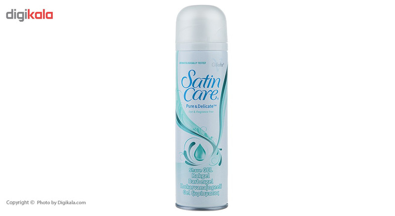 ژل اصلاح زنانه ژیلت سری Satin Care حجم 200 میلی لیتر