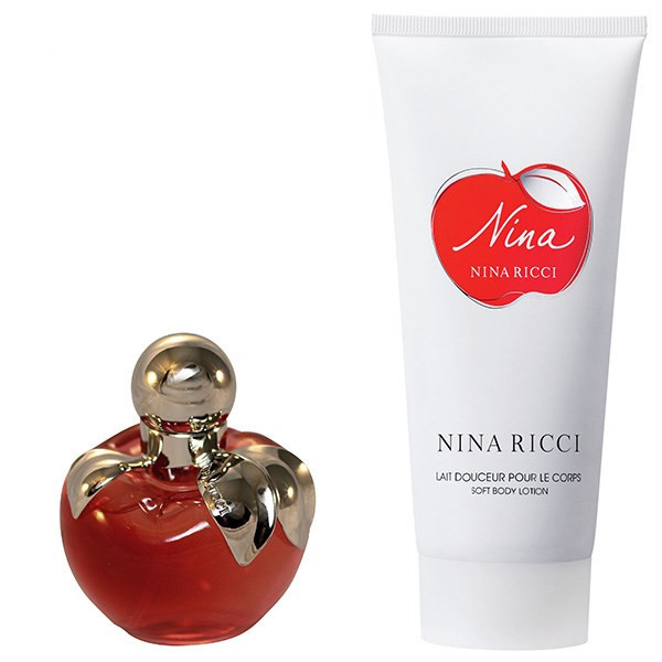 ست ادو تویلت زنانه نینا ریچی مدل Nina Xmas طرح Xmas حجم 80 میلی لیتر