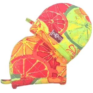 دستگیره قابلمه لایکو Vivana طرح نارنجستان سایز 9 × 10 بسته 2 عددی