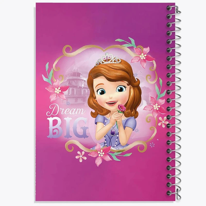 دفتر نقاشی 50 برگ خندالو مدل سوفیا کد 12534