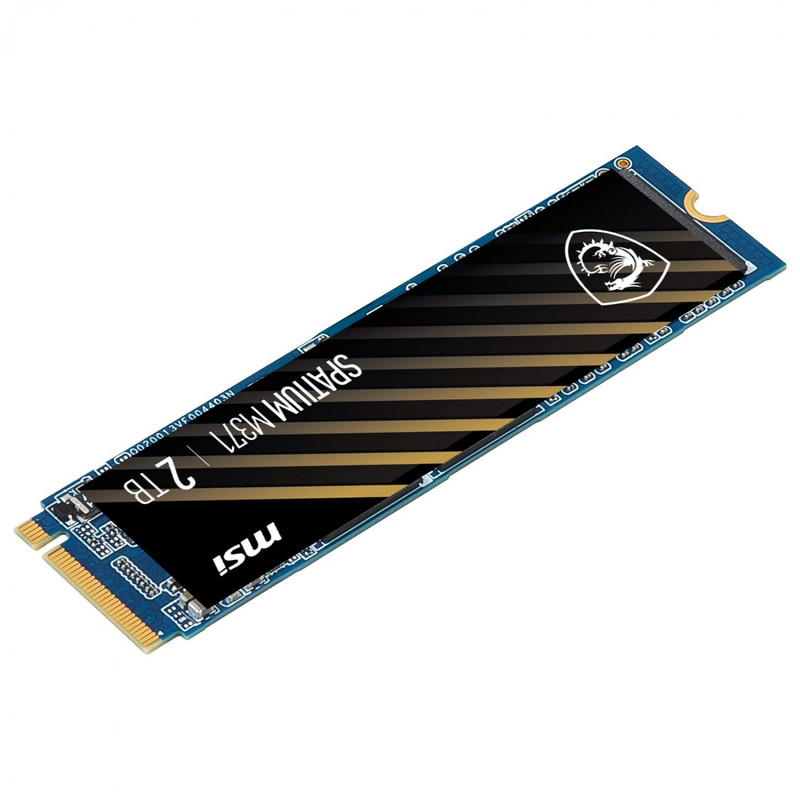 اس اس دی اینترنال ام اس آی مدل SPATIUM M371 NVMe M.2 2tb ظرفیت دو ترابایت