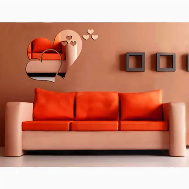 آینه دکوپدیده مدل قلب1004