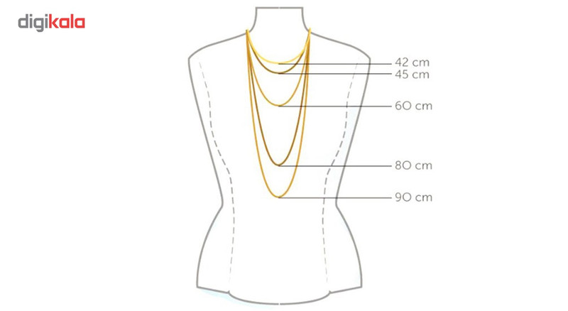 گردنبند شهر شیک طرح اسم شقایق مدل G162 گردنبند شهر شیک طرح اسم شقایق مدل G162
