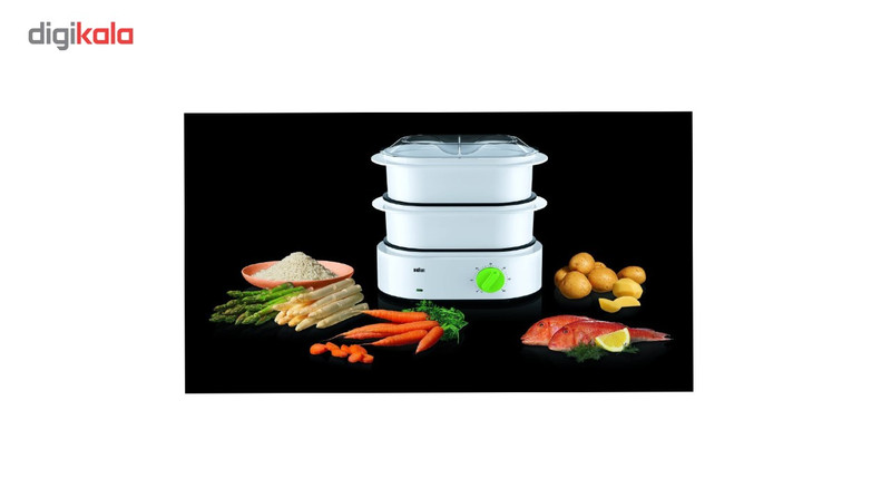 بخار پز براون مدل FS3000WH