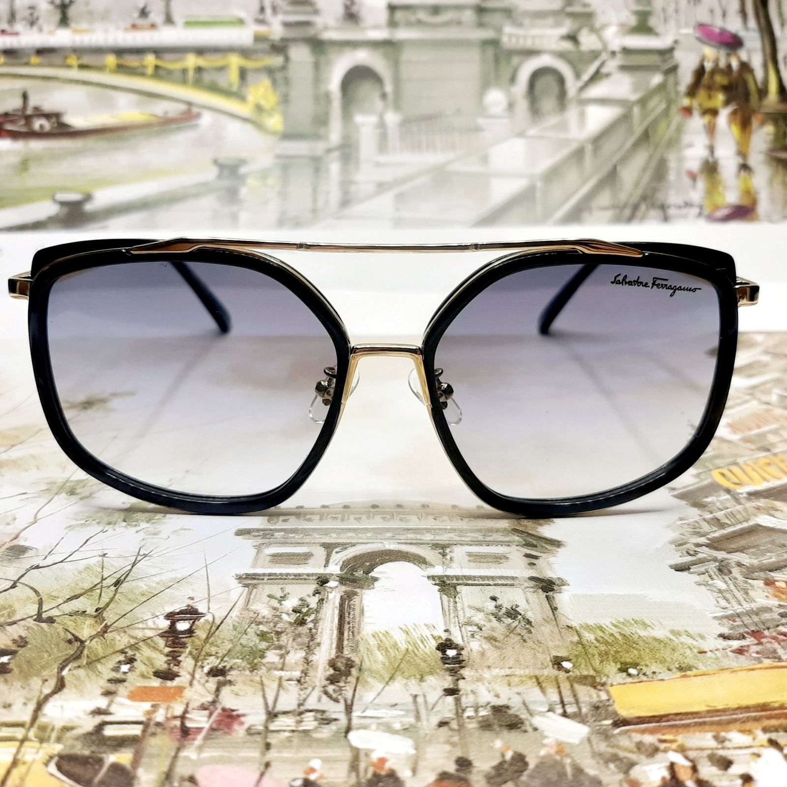 عینک آفتابی سالواتوره فراگامو مدل SF8068c1 -  - 3