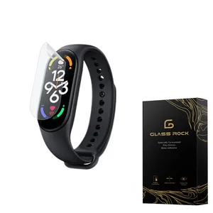 محافظ صفحه نمایش نانو گلس راک مدل WATCHTPU مناسب برای مچ بند هوشمند شیائومی Mi Smart Band 7