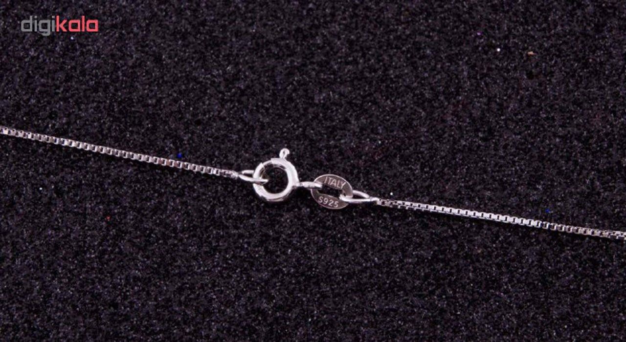 گردنبند نقره ایران شاپ مدل اسم محمد کد Ma01 - - 5