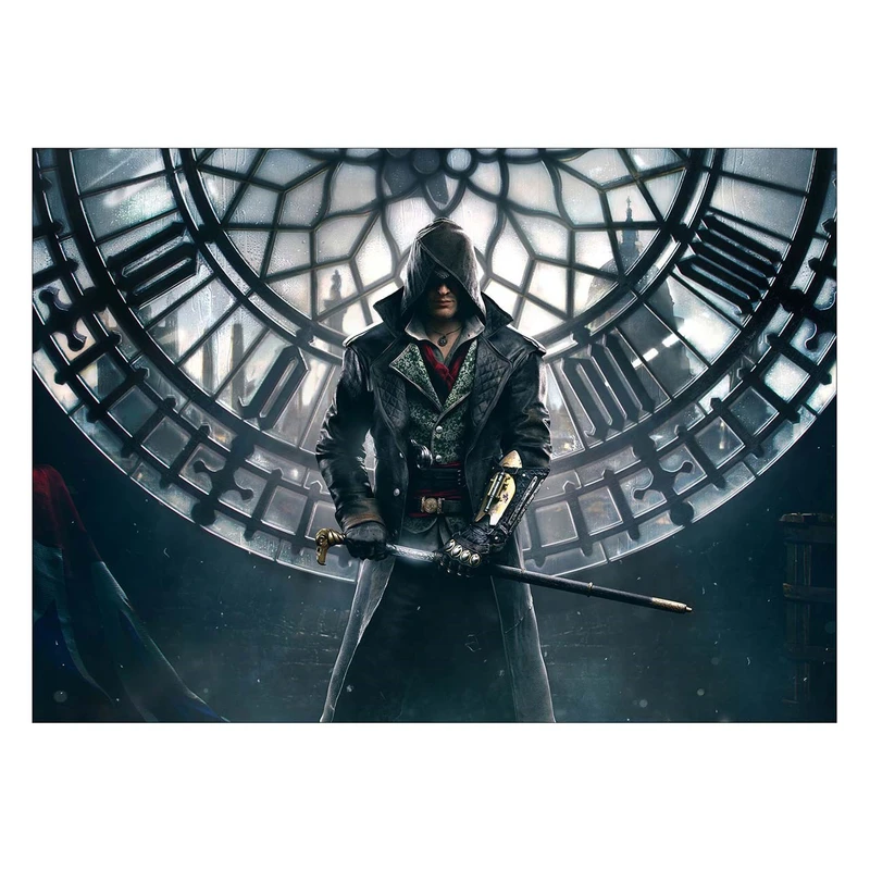 تابلو شاسی ونسونی طرح Assassins Creed SynTime سایز 30 × 40