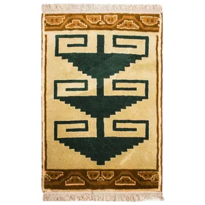 گبه دستبافت نیم متری سرزمین فرش کد GB9606