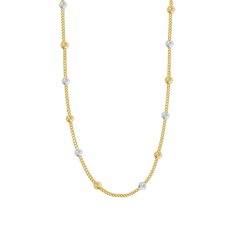 گردنبند طلا 18 عیار زنانه با طرح کارتیه ماوی گالری مدل البرناردو