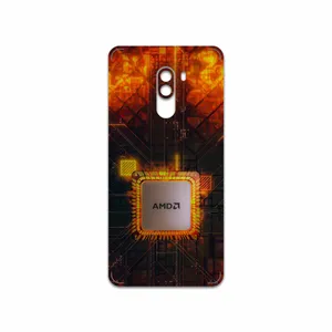 MAHOOT AMD Brand Cover Sticker for Xiaomi POCOPHONE F1