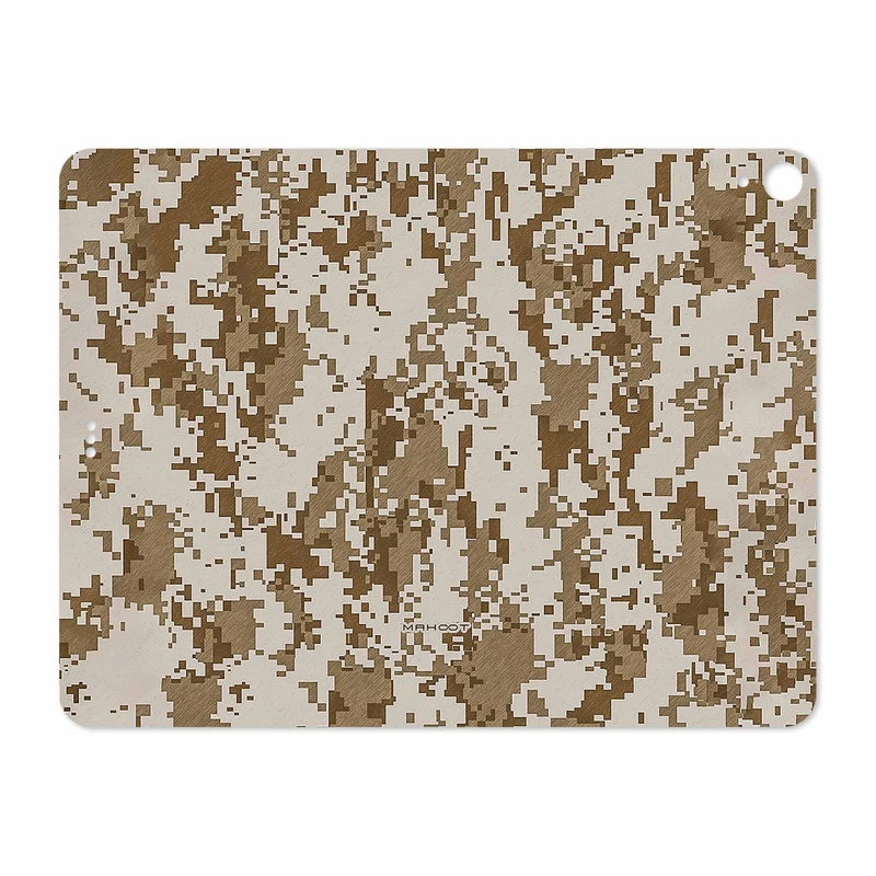 برچسب پوششی ماهوت مدل Army-Desert-Pixel مناسب برای تبلت اپل iPad Pro 12.9 (GEN 3) 2018 A1876