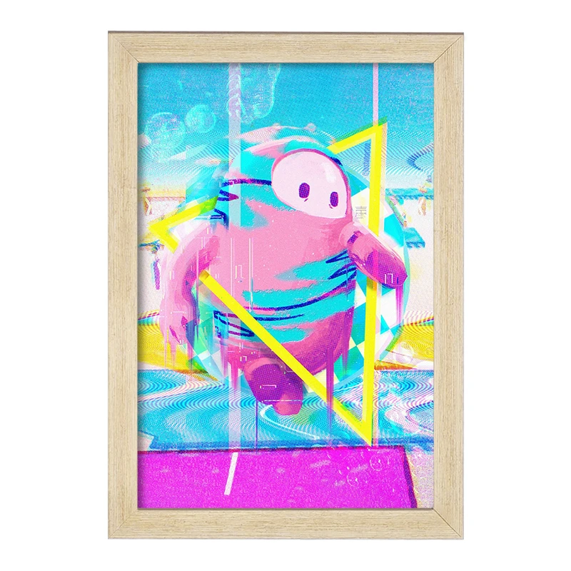 تابلو خندالو مدل بازی فال گایز (Fall Guys) کد 32798