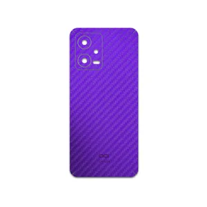 MAHOOT Purple-Fiber Cover Sticker for Xiaomi Poco X5