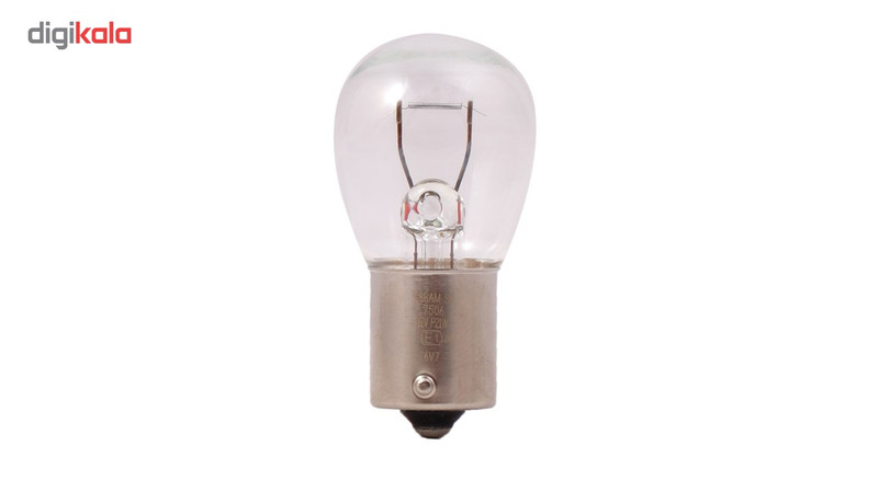 لامپ خودرو اسرام مدل P21W 12V 21 W Original 7506 بسته 10 عددی