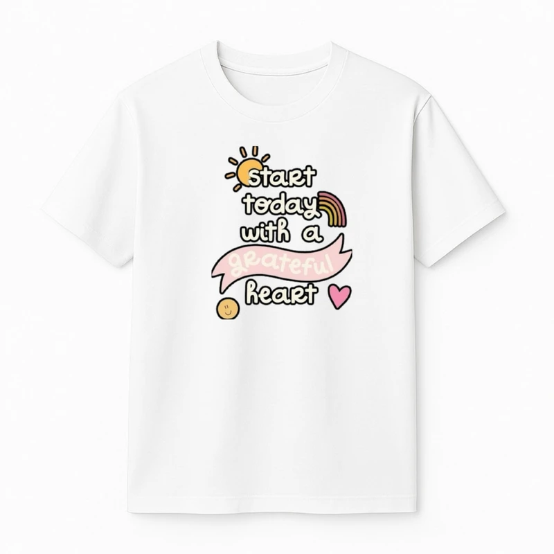 تی‌شرت آستین کوتاه دخترانه مدل نوشته