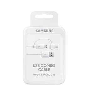کابل سامسونگ با تبدیل type c و micro usb