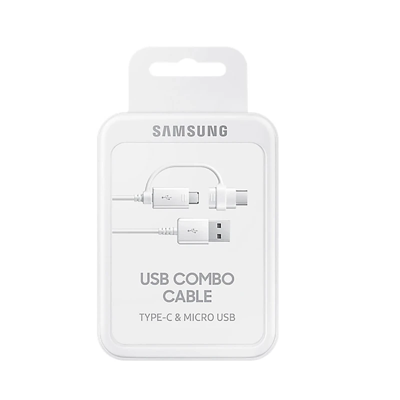 کابل سامسونگ با تبدیل type c و micro usb